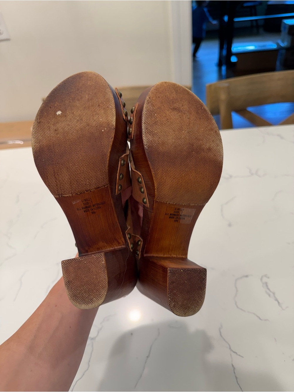 Madden girl Nilly wooden sandals - Picture 4 of 4